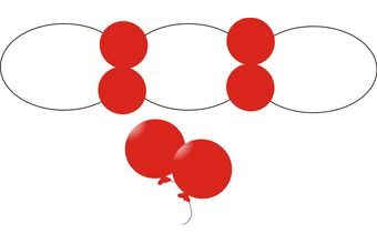 Balónek vínový metalický 147