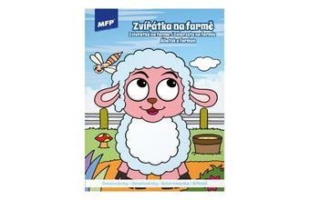 omalovánky A4 Zvířátka na farmě 210x276mm/16 5301139