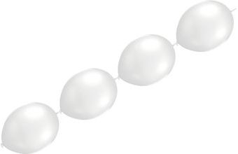 Balónky spojovací bílé