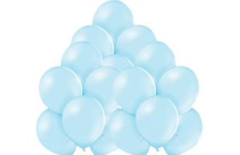 Balónek světlemodré 003 - 50 kusů