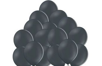 Balónky tmavě šedé 151 - 50 kusů