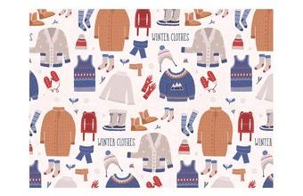 Balící papír LUX - vánoční dárky - zimní oblečení - archy 100x70 cm