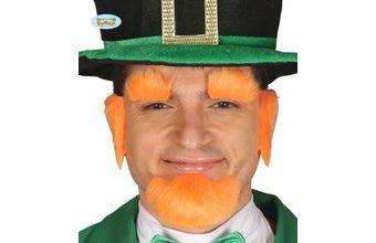 Oranžová bradka, kotlety a obočí St.Patrick