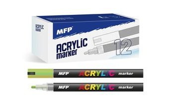 akrylový popisovač 4mm - zelený světlý 6410831