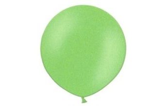 Balónek světle růžový metalický 071