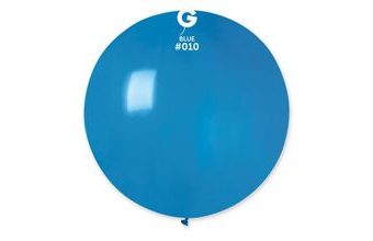 Balón latex 80 cm - modrý 1 ks