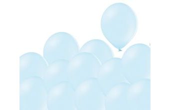 Balónky ledově modré 449 - 100 kusů