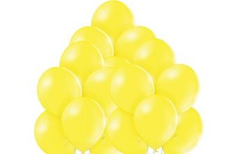 Balónky žluté 006 - 50 kusů
