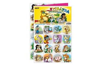 pexeso 3xA4 Zvířátka 5300908