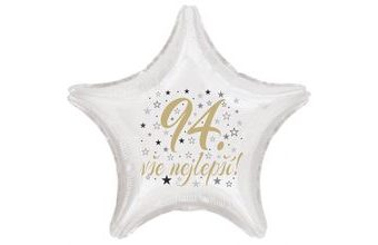94. narozeniny balónek hvězda