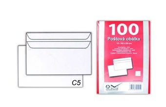 Dopisní obálka C5 K-C5/80SX/P/100 samolepící
