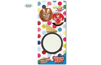 Bílý Make-up s houbou 9gr