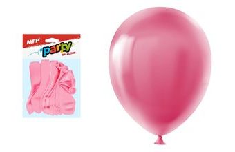 balónek nafukovací 12ks sáček standard 30cm růžový 8000123