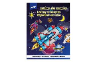 omalovánky A4 Letíme do vesmíru 210x276mm/32 5301131