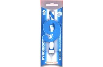 Dortová fontána číslo 9 modrá