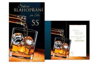 přání k narozeninám 55 M11-423 T PRANI_T_1449