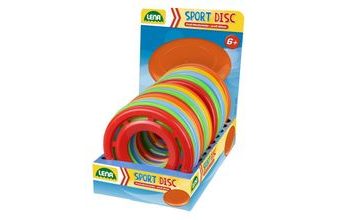 létající kruh v displeji 27 cm