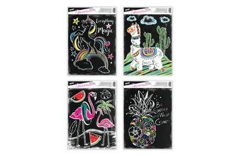 okenní fólie černé ED001 30x42cm 1042003