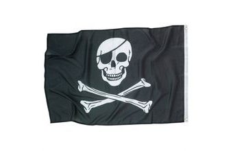 Piráti vlajka 92 cm x 60 cm