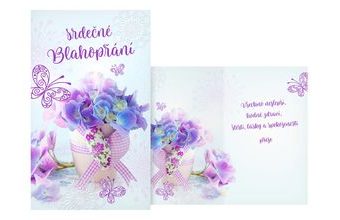 přání srdečné malé M18-233 Z PRANI_Z_572