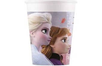 Papírové kelímky FROZEN 2 - Ledové království 2, 8 ks, 200 ml