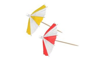 Papírové deštníky 10 ks 10 cm Amscan