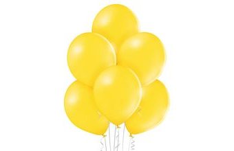 Balónky tmavě žluté 117 - 10 kusů