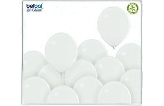 Balónek bílý 002 - 100 kusů