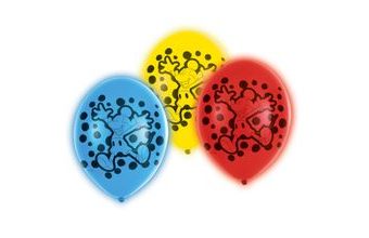 Mickey Mouse LED balónky 5 ks 28 cm