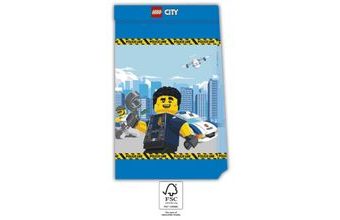 Lego City taška 4 ks papírová