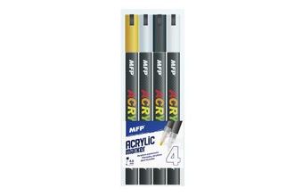 akrylový popisovač 4mm set 4ks 6410845