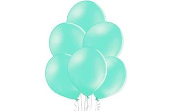 Balónky zelené mint 446 - 10 kusů