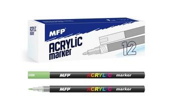 akrylový popisovač 1mm - zelený světlý 6410842
