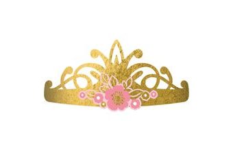 Princess korunky na hlavu 8 ks