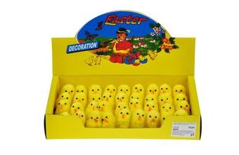 velikonoční kuřátko 4,5 cm, papírová krabička 2221328