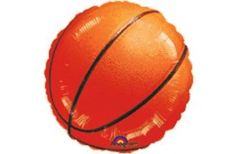Basketbal foliový balónek 45cm