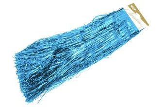 lameta vánoční světle modrá metal 8885879