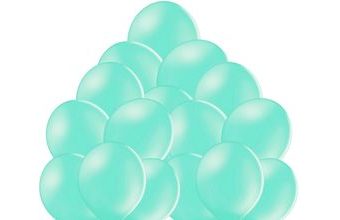 Balónky zelené mint 446 - 50 kusů
