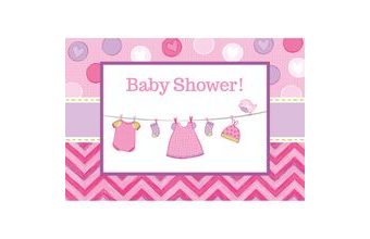 Baby Shower pozvánky 8 ks