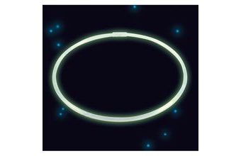 Svítící náhrdelník zelený 56 cm