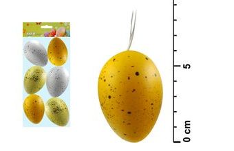 vajíčka plast 6cm/6ks S170041E 2221244