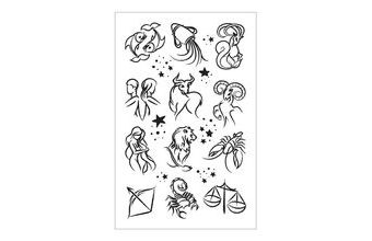 Tetovací obtisky 16012 8,5 x 13 cm, zvěrokruh