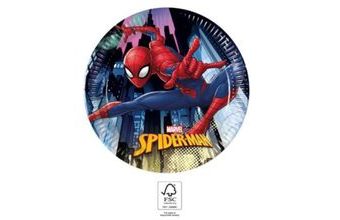 Papírový talíř "Ultimate SPIDERMAN", 23 cm, 8 ks