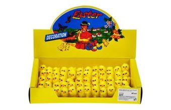 velikonoční kuřátko 3 cm, papírová krabička 2221326