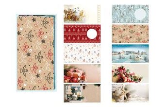 dopisní obálka DL vánoční (mix) 5550251