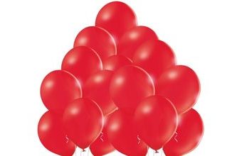 Balónek červený 001 - 50 kusů