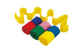 Krepový papír 6 ks mix barev