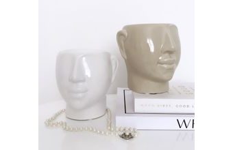 Aroma lampa hlava krémová