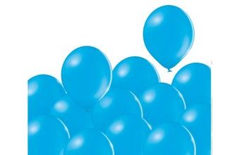 Balónky cyan 445 - 100 kusů