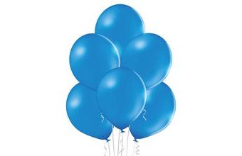 Balónky modré 012 - 10 kusů